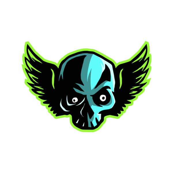 Elements Skulls logo template 180 Miniaturansicht