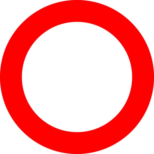 Verkehrsschild Durchfahrt verboten Miniaturansicht